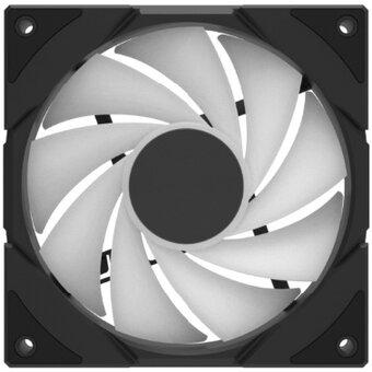  Вентилятор DEEPCOOL CG580 Fan BKR 120x120x25мм Reverse (PWM, ARGB, черный, 400-1300об/мин) Bulk 