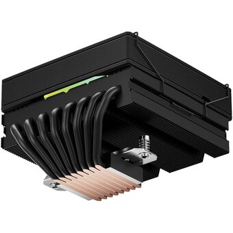  Кулер upHere H85KC8 Black ARGB / 8HPx6mm, 200W TDP, top flow, 1x120mm ARGB fan, 600-1650RPM, 68 CFM, 25dBA 
