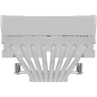  Кулер upHere H85TC8 White ARGB / 8HPx6mm, 200W TDP, top flow, 1x120mm ARGB fan, 600-1650RPM, 68 CFM, 25dBA 