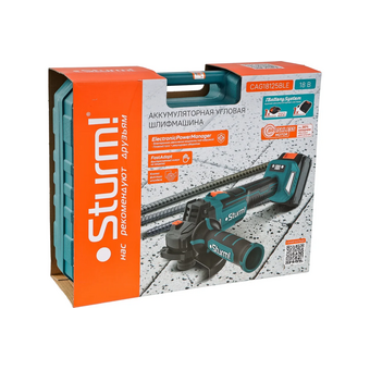  УШМ Sturm! CAG18125BLE 1х4Ач 