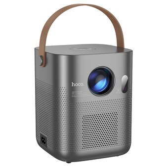  УЦ Проектор HOCO DT4 Smart full autofocus projector 720P Android version металлический серый (плохая упаковка) 