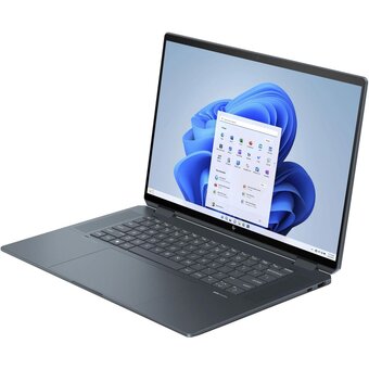  Ноутбук HP Spectre x360 16-aa0002ci A16KFEA Core Ultra 7 155H 32Gb SSD1Tb Intel Graphics 16" OLED Touch 3K (2880x1800) Wind 11 Home blue WiFi BT Cam 
