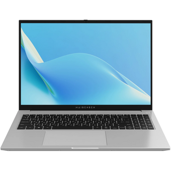  Ноутбук Maibenben M16B-R343UMA1SLSRE0 16" FHD IPS, AMD R3-4300U, 8Gb, 256Gb SSD, Linux, серебристый 