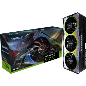  Видеокарта Palit Nvidia GeForce RTX5090 GameRock 32Gb (NE75090019R5-GB2020G), GDDR7, Ret 