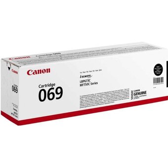  Картридж лазерный Canon 069BK 5094C002 черный 2100стр для Canon MF752Cdw/754Cdw, LBP673Cdw 