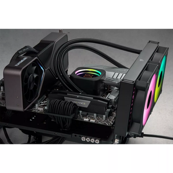  ОЗУ CORSAIR Vengeance CMK32GX5M2B6000C30 32GB 6000МГц DDR5 CL30 DIMM (Kit of 2x16GB) XMP 3.0, Black 