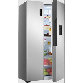  Холодильник Gorenje NRS918EMX серый 