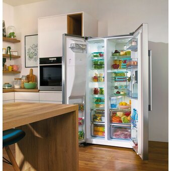  Холодильник Gorenje NRS918EMX серый 