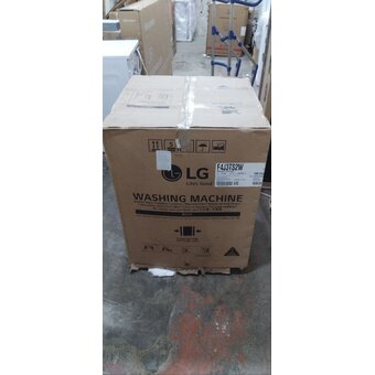  УЦ Стиральная машина LG F4J3TS2W (После СЦ, герметизация диспенсера, царапины на верхней крышке, ПУ) 