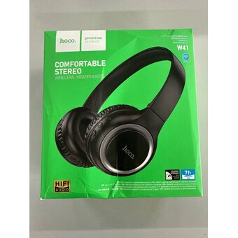  УЦ Наушники полноразмерные bluetooth HOCO W41 Charm (чёрный) (плохая упаковка) 
