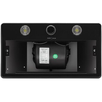  Вытяжка Krona Sven 600 black one knob 