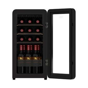  Винный шкаф TESLER CWC-188 Black 