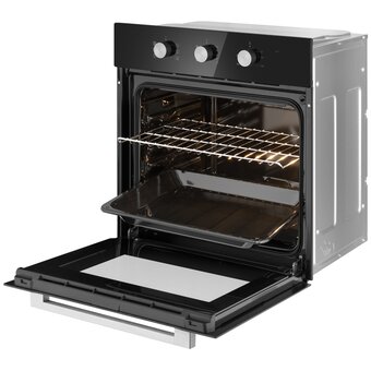  Духовой шкаф Weissgauff EOM 206 BM черный 