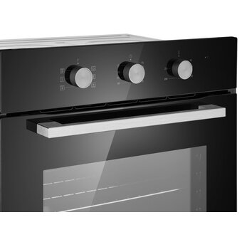  Духовой шкаф Weissgauff EOM 206 BM черный 