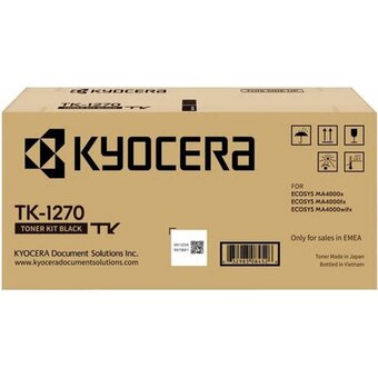  Картридж лазерный Kyocera TK-1270 1T0C140NL0 черный 10000стр для Kyocera MA4000x/MA4000fx/MA4000wifx 