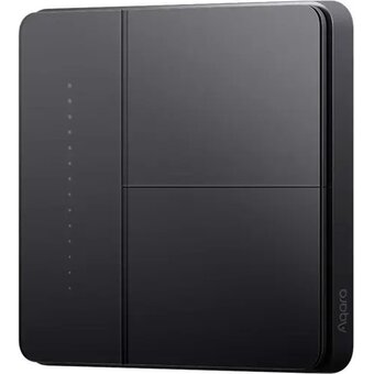  Умный выключатель Aqara Z1 Pro ZNQBKG43LM (ZNQBKG43LM-GR) 2-хкл. графитовый 