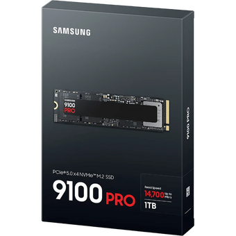  SSD Samsung 9100 Pro (MZ-VAP1T0BW) 1TB, M.2, PCI-E 5.0 x4, TLC 3D NAND (R/W - 14800/13400 MB/s) 