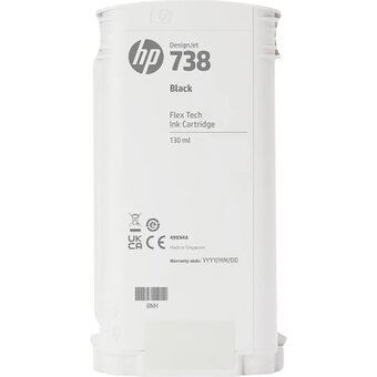  Картридж HP 498N4A 738 130-ml Black DesignJet Ink Cartridge 
