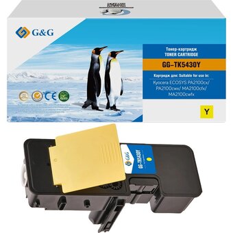  Картридж лазерный G&G GG-TK5430Y желтый 1250стр для Kyocera Ecosys PA2100cx/PA2100cwx/MA2100cfx/MA2100cwfx 