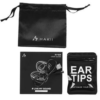  Наушники беспроводные HAKII Action black HAK1302ACT01 