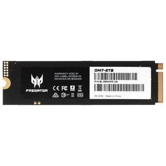  SSD Acer Predator GM7-2Tb BL.9BWWR.119 M.2 2280 NVMe 1.4 PCIe Gen4х4 7200/6300 мб/с 