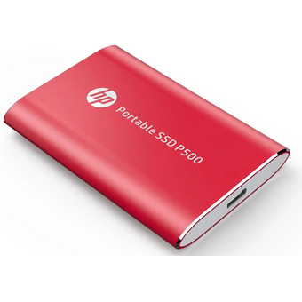  Внешний SSD HP 500GB P500 Red (7PD53AA#ABB) (USB 3.2 Gen2 Type-C, up to 370/200Mbs, 300TBW, 79х54х10, 45g) 