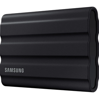  Внешний SSD Samsung T7 Shield (MU-PE4T0S/EU) 4.0Tb черный (USB3.2 Gen2, up to 1050/1000Mbs, 3D TLC, 88х13х59mm, 98g) 