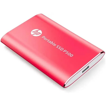  Внешний SSD HP 250GB P500 Red (7PD49AA#ABB) (USB 3.2 Gen2 Type-C, up to 370/200Mbs, 100TBW, 79х54х10, 45g) 