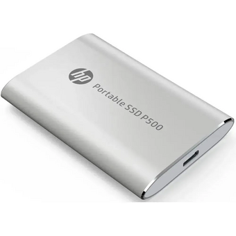  Внешний SSD HP 500GB P500 Silver (7PD55AA#ABB) (USB 3.2 Gen2 Type-C, up to 370/200Mbs, 300TBW, 79х54х10, 45g) 