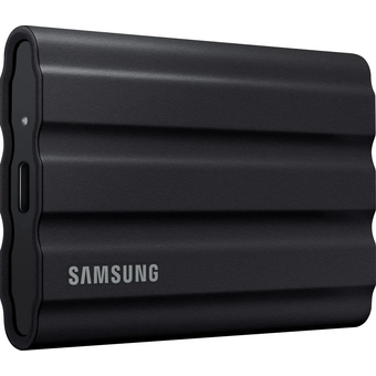  Внешний SSD Samsung T7 Shield (MU-PE4T0S/EU) 4.0Tb черный (USB3.2 Gen2, up to 1050/1000Mbs, 3D TLC, 88х13х59mm, 98g) 