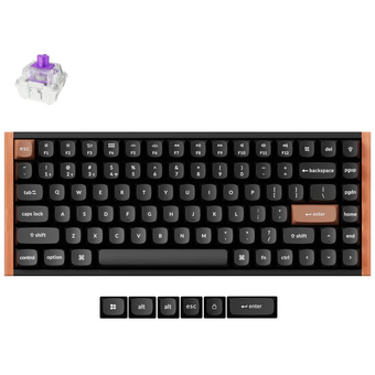  Клавиатура Keychron K2 HE Special Edition Nebula Magnetic (K2H-F1) Black 