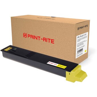  Картридж лазерный Print-Rite TK-8115Y TFKA36YPRJ желтый 6000стр для Kyocera Mita Ecosys M8124cidn/M8130cidn 