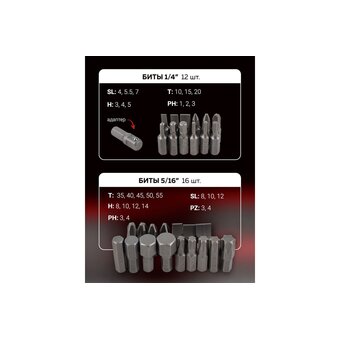  Набор инструментов BaumAuto BM-4941-5DS 