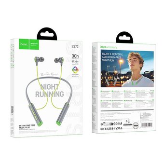  Наушники bluetooth HOCO ES72 Benevolent neck-mounted BT earphones серый 