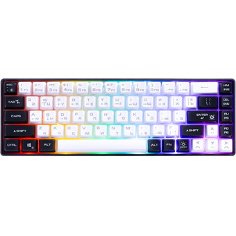  Клавиатура DEFENDER Aris GK-349 45349 бело/черный 