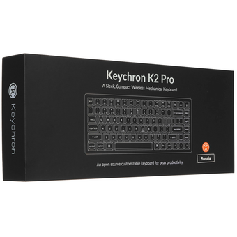  Клавиатура Keychron K2 Pro (K2P-J3-RU) серый/черный 