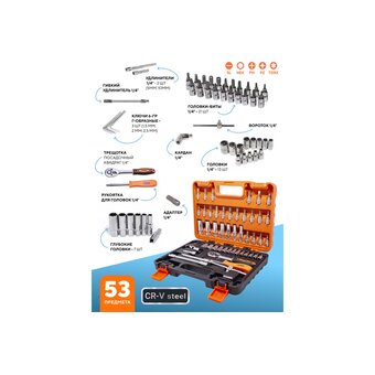  Набор инструментов ISMA 2531-5 Euro 