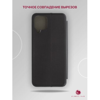  Чехол книжка Book для Samsung A22, M22, M32 (A225, M225, M325) с рисунком с магнитом, черный с принтом ВСЁ ПЗДЦ (Самсунг Галакси А22 А225 М22 М225 М32) 