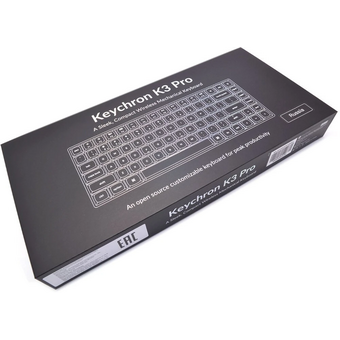  Клавиатура Keychron K3 Pro Gateron low profile Mechanical (K3P-H3-RU) Grey/Brown Switch 