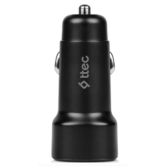  АЗУ TTEC 2CKS30TS SmartCharger 2.4A Car Charger With Trio Cable Black 