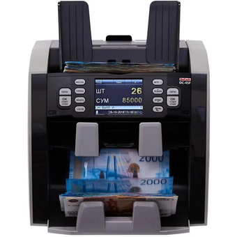  Сортировщик банкнот DoCash DC-45F 14841 автоматический рубли/доллары/евро/юани/фунты 