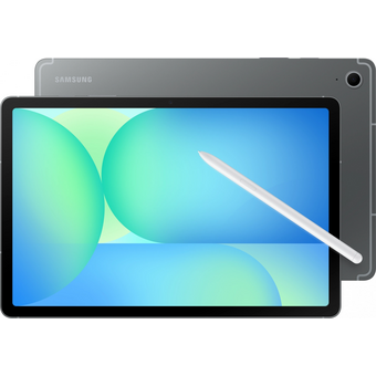 Планшет Samsung Galaxy Tab S10 FE SM-X526BZARCAU 1580 (2.9) 8C 8/128Gb 10.9" TFT 2304x1440 5G 1Sim eSIM Android 15 серый 13Mpix 12Mpix BT WiFi 
