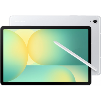  Планшет Samsung Galaxy Tab S10 FE SM-X526BZSRCAU 1580 (2.9) 8C 8/128Gb 10.9" TFT 2304x1440 5G 1Sim eSIM Android 15 серебристый 13Mpix 12Mpix BT WiFi 