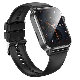  УЦ Смарт-часы HOCO Y26 Smart sports watch call version черный (плохая упаковка) 
