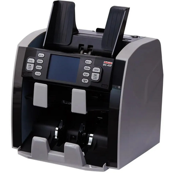  Сортировщик банкнот DoCash DC-45F 14841 автоматический рубли/доллары/евро/юани/фунты 