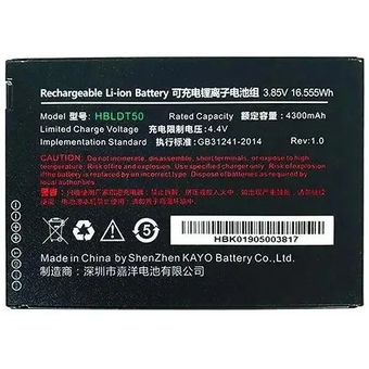  Аккумулятор Urovo ACCDT50-HBLDT50S 3.85V 4300mAh для DT50 