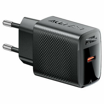  СЗУ ACEFAST A102 PD30W Gan USB-C Charger EU Black 