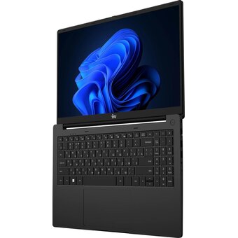  Ноутбук IRU Strato 15ALI (2098285) Core i5 12450H 16Gb SSD256Gb Intel UHD Graphics 15.6" IPS FHD (1920x1080) FreeDOS black WiFi BT Cam 6000mAh 