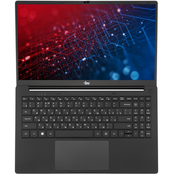  Ноутбук IRU Strato 15ALI (2098285) Core i5 12450H 16Gb SSD256Gb Intel UHD Graphics 15.6" IPS FHD (1920x1080) FreeDOS black WiFi BT Cam 6000mAh 