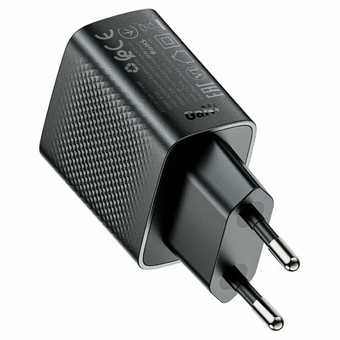  СЗУ ACEFAST A102 PD30W Gan USB-C Charger EU Black 